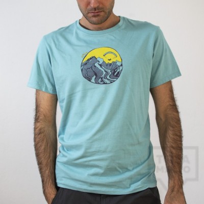 Мъжка тениска Almost a Brand - Fly the Earth blue