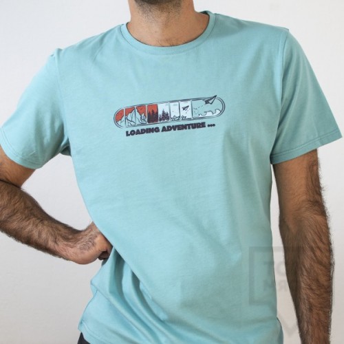 Мъжка тениска Almost a Brand - Loading adventure blue