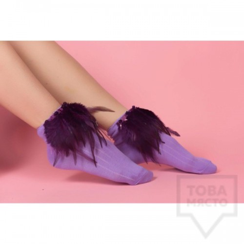 Дамски къси чорапи ArtLab - Feather