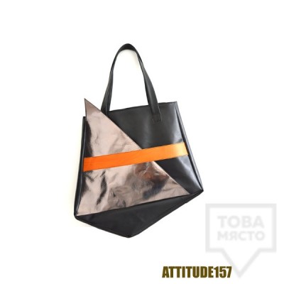 Дамска чанта Attitude157 - geometric new