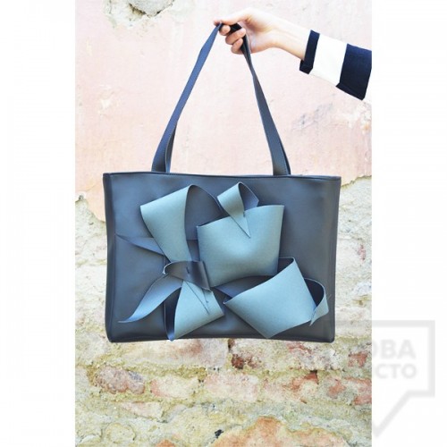 Дизайнерска дамска черна чанта Attitude157 - Ambrosio