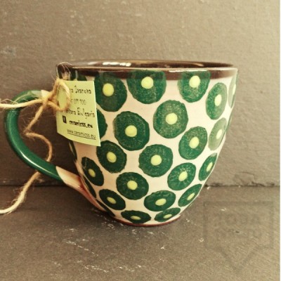 Handmade unique ceramic mug CeramicsS - Amazonia
