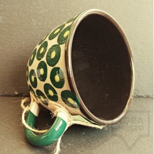Ръчно изработена керамична чаша CeramicsS - Амазония