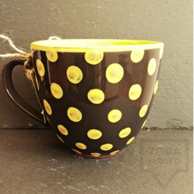 Handmade unique ceramic cup CeramicsS - Bee