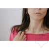Сребърни обеци Feelosophy Sensuelle - висящи триъгълници