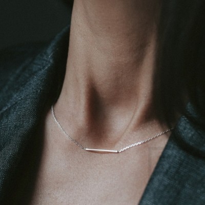 Silver necklace Feelosophy - waters