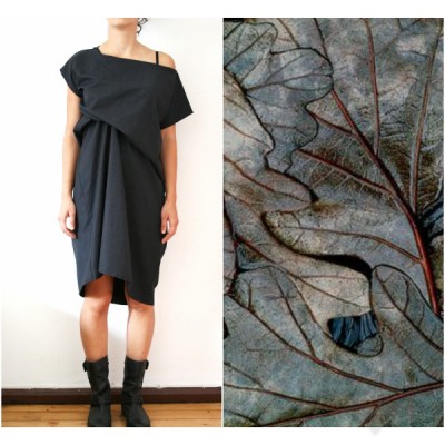 Дизайнерска рокля KaYo - black asymmetry