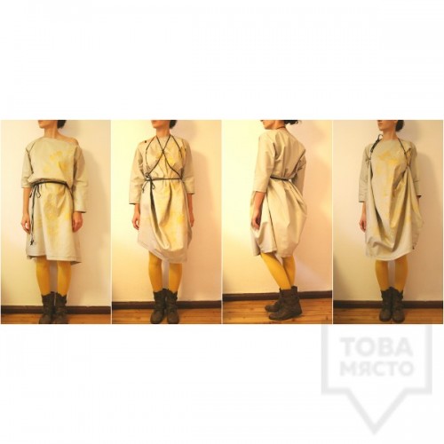 Дизайнерска рокля KaYo - rope and print