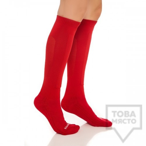 Дамски дълги чорапи KrakMe - TREKKING LADY RED