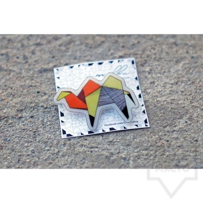 Брошка Mihha - Origami Camel