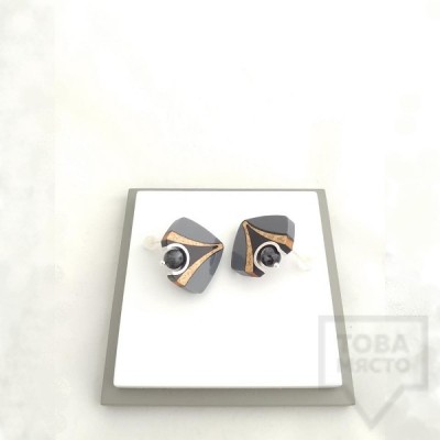 Women's earrings Panayotov - dragon eye dust