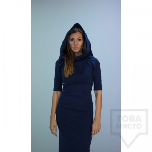 Дизайнерска рокля Parola - holly blue