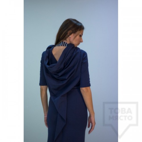 Дизайнерска рокля Parola - holly blue
