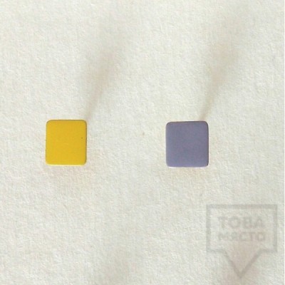 Geometric earrings Polina Dimitrova-colorful touch