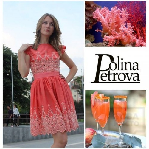 Дизайнерска рокля Polina Petrova - Embroidery