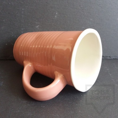 Ръчно изработена порцеланова чаша Korchev Design Studio - big baby pink can