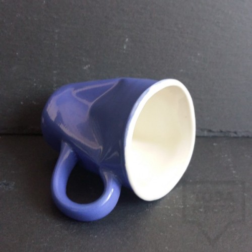 Ръчно изработена порцеланова чаша Korchev Design Studio - small blue cup