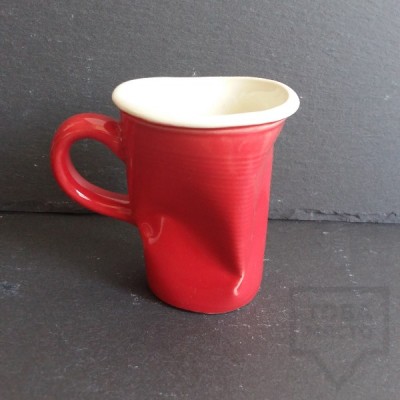 Ръчно изработена порцеланова чаша Korchev Design Studio - small red cup