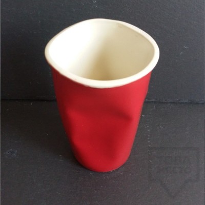 Ръчно изработена порцеланова чаша Korchev Design Studio - big red cup