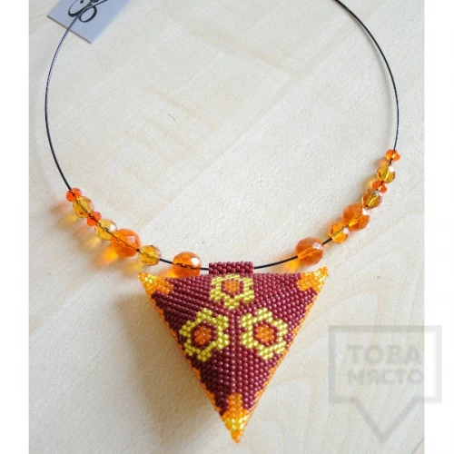 Колие Songe Jewerly - триъгълник
