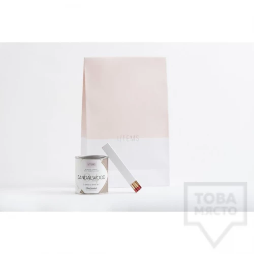 Луксозна ароматна свещ I/TEMS - Sandalwood