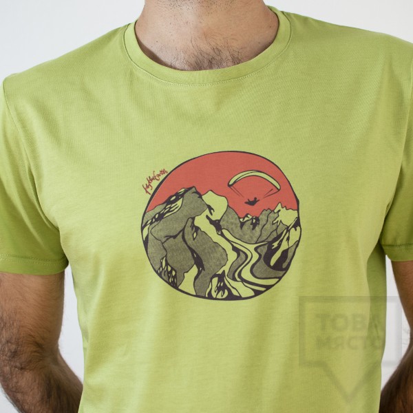 Мъжка тениска Almost a Brand - Fly the Earth green