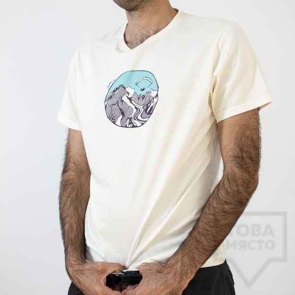 Мъжка тениска Almost a Brand - Fly the Earth white